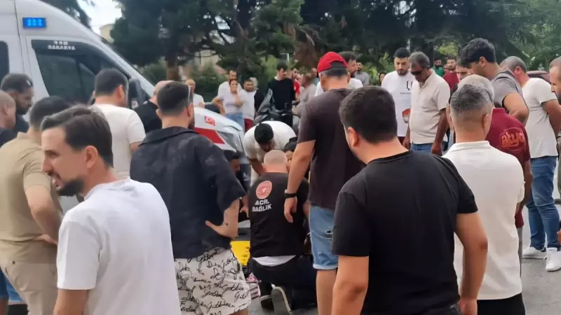 Sakarya'da Gözlerden Kaçmayan Kaza: Anlar Kamerada!
