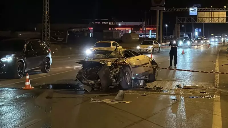 Sivas'ta Feci Kaza: Araç Takla Attı, 1 Can Kaybı, 1 Yaralı