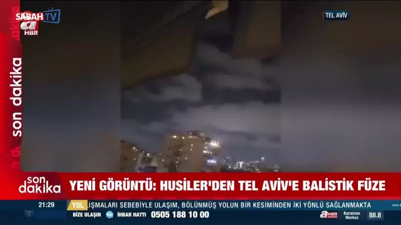 Yemen'den İsrail'e Füze Saldırısı: Gerilim Yeniden Tırmanışta!