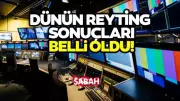 1 Ağustos 2025 Reyting Sonuçları Açıklandı: Hangi Dizi Birinci Oldu? İşte Şaşırtan Sonuçlar!