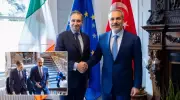 Bakan Fidan'dan Dublin'de Kritik Görüşme: İrlandalı Mevkidaşı Harris ile Diplomatik Temas