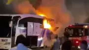 Ümraniye'de Yolcu Otobüsünde Çıkan Yangın: İşte Son Durum!