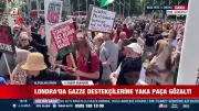 İngiltere'de Gazze Destekçilerine Sert Müdahale: Gözaltılar ve Gergin Anlar