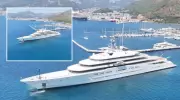 Rus Milyarderi Abramoviç'in Lüks Yatı 'Eclipse' Marmaris'ten Demir Aldı!