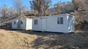 Silifke'deki Yangınzedelere Umut Olacak! Konteyner Kentler Kurulmaya Başlandı
