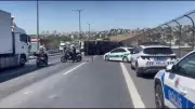 İstanbul'da Kamyon Devrildi: Tem Otoyolu Felç Oldu, Kilometrelerce Araç Kuyruğu!