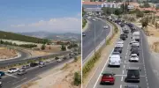 Tatilciler Yollarda: Denizli-Aydın Kavşağında Trafik Felç Oldu!
