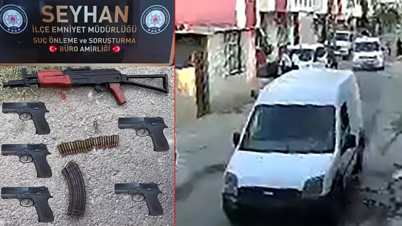 Adana'da 'Dur' İhtarını Hiçe Saydı: Kaçarken 1 Çocuğa ve 5 Araca Çarptı! Şok Eden Görüntüler