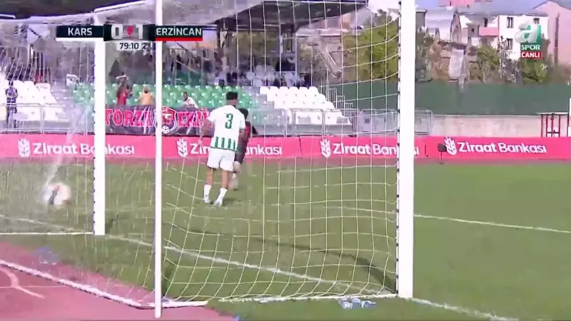 Anagold 24 Erzincanspor, Ziraat Türkiye Kupası'nda Gol Kars 36 Spor'u 1-0 Mağlup Etti!