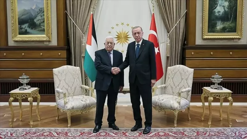 Ankara'da Tarihi Buluşma: Cumhurbaşkanı Erdoğan ve Filistin Devlet Başkanı Abbas Kritik Görüşme Gerçekleştirdi