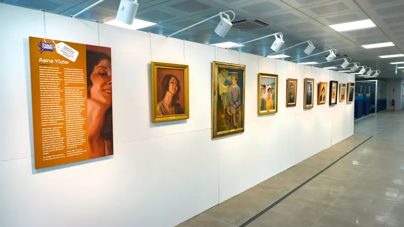 Antakya'da Sanat Rüzgarı: 'Yüzler' Sergisiyle İş Sanat Anadolu Turnesinin İkinci Durağında Sanatseverlerle Buluştu