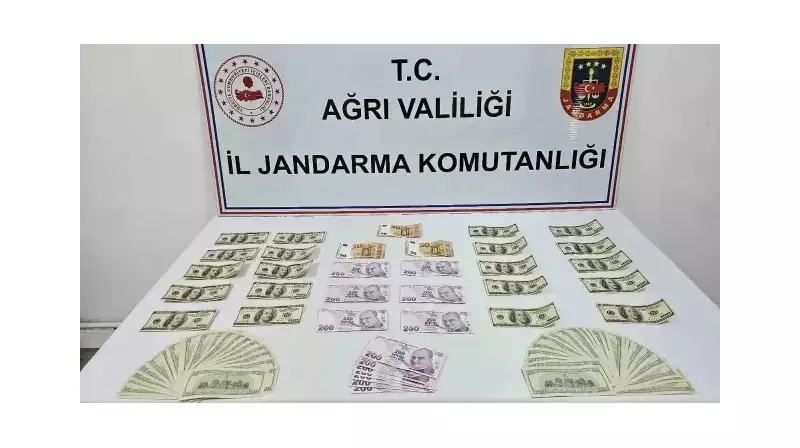 Ağrı'da Sahte Para Operasyonu: 5 Gözaltı, 1 Tutuklama!