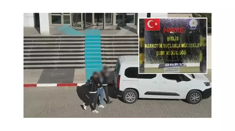 Bitlis'te Mide ve Bağırsaklarında Uyuşturucu Bulunan 2 Yabancı Uyruklu Şüpheliye Gözaltı!