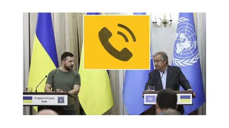 BM Lideri Guterres'ten Zelenski'ye Kritik Telefon: Ukrayna Gündemi Masada