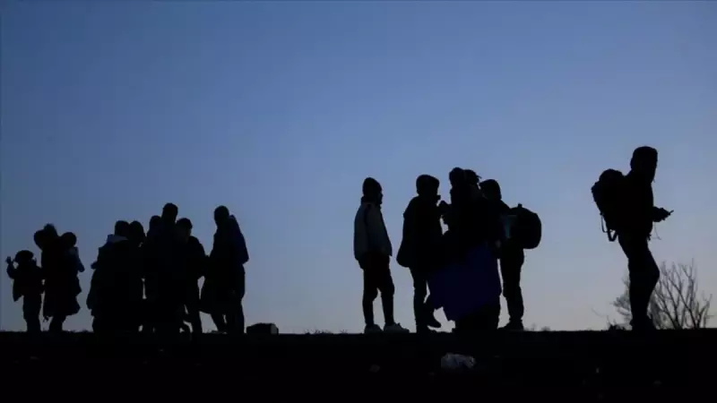 Edirne'de Sınırı Geçmeye Çalışan 12 Düzensiz Göçmen Yakalandı!