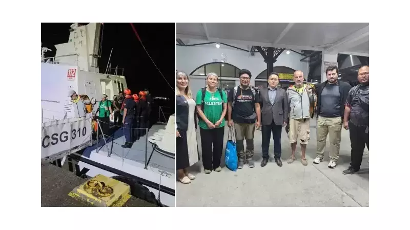 Fırtına Engelleyemedi! Sumud Filosu'ndan Ayrılan 4 Aktivist Marmaris'e Ulaştı