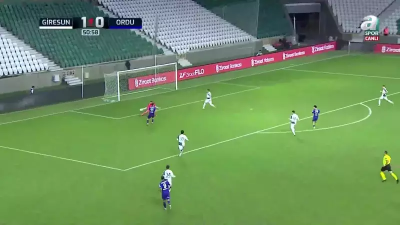 Giresunspor, Orduspor'u Ziraat Türkiye Kupası'nda Zorlayarak Beraberliğe Uzattı!