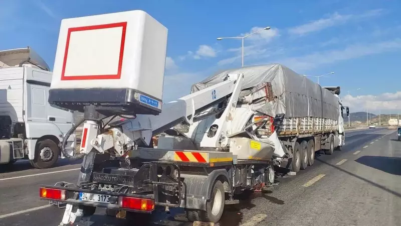 Kahramanmaraş'ta Korkunç Tır Kazası: Arkadan Çarpıp Kaçtılar!