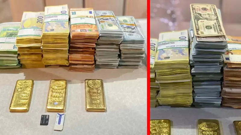Manavgat'ta Tarım Deposunda Rüşvet Skandalı! 3 Kilo Altın ve Milyonlarca Para Ele Geçirildi