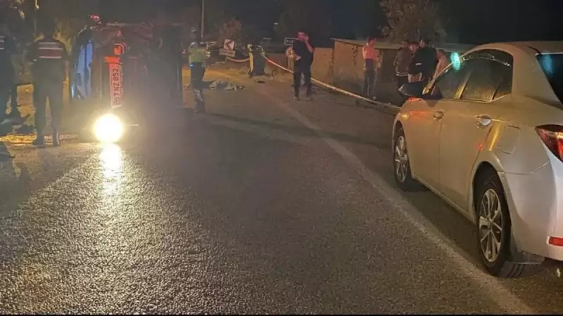 Manyas'ta Feci Trafik Kazası: 1 Kişi Hayatını Kaybetti, 5 Yaralı