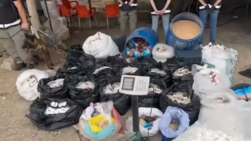 Mersin'de Dev Uyuşturucu Operasyonu: 3.5 Milyon Hap Ele Geçirildi!