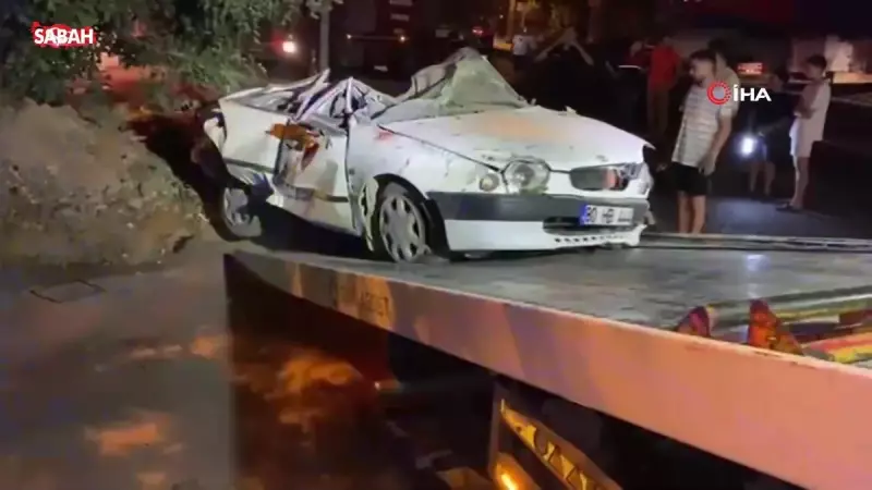 Osmaniye'de Feci Kaza: Direğe Çarpan Araçtaki Genç Sürücü Hayatını Kaybetti