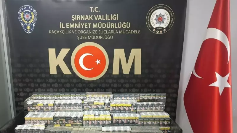 Şırnak'ta Tarihi Kaçakçılık Operasyonu: 4 Tutuklama!