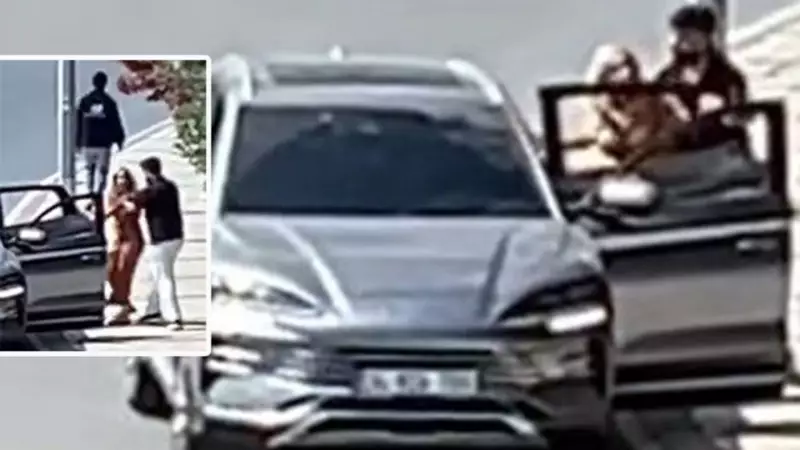 İstanbul'da Dehşet Anları: Kadına Yapılan Zorbalık Güvenlik Kamerasında!