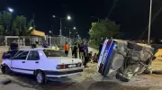 Antalya'da Feci Kaza! İki Araç Baş Başa Çarpıştı: 4 Yaralı