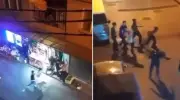 Genç Esnafın Dramı: Kalabalık Grup Tarafından Vahşice Darp Edildi, Bir Dükkâna Sığındı!