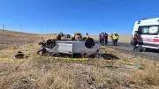 Konya'da Feci Kaza! Araç Takla Atarak Devrildi: 3 Can Gitti