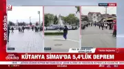 Simav'da Yer Sarsıldı: 5.4 Büyüklüğünde Deprem Panik Yaşattı!