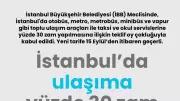 İstanbul'da Toplu Taşıma Fiyatlarına Şok Zam: Biletler Yüzde 30 Pahalılandı!