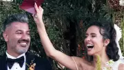 Tolga Akış ile Gizem Kaya Evlendi! İşte Muhteşem Düğünden Enfes Kareler