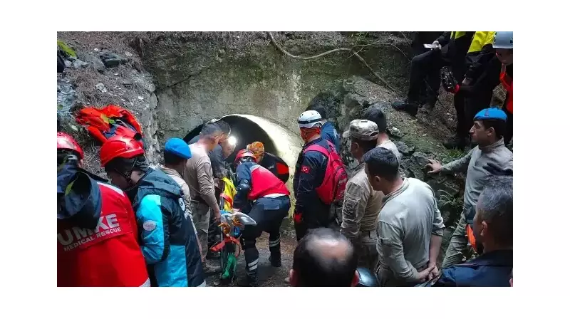 Üç Günlük Çile Bitti! Kayıp Genç Menfezde Bitkin Halde Bulundu