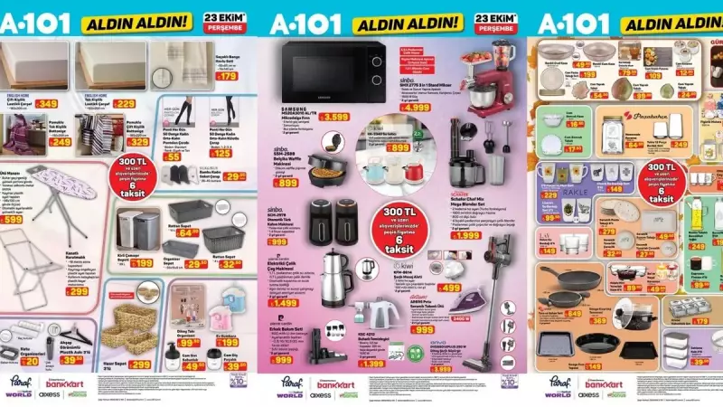 A101'de Bu Hafta Fırtına Gibi Esecek İndirimler! Seramik Ütü ve Kahve Makinesi Kapmak İçin Son Şans