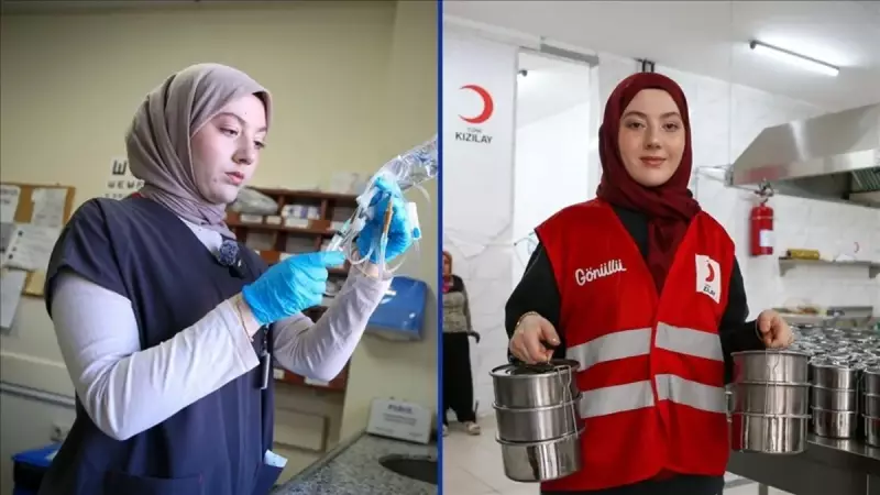 Adıyaman'ın Melek Hemşiresi: Gündüz Hastaları İyileştiriyor, Akşam İhtiyaç Sahiplerine Koşuyor!