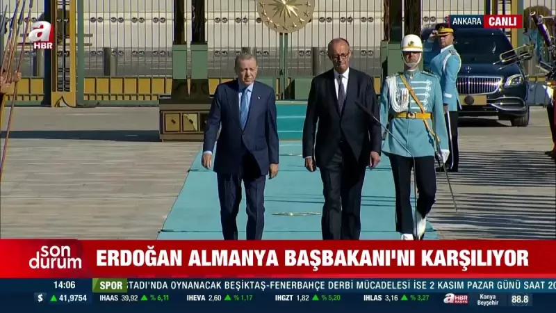 Almanya'nın Güçlü İsmi Friedrich Merz Ankara'da: Kritik Görüşmeler Tamamlandı!