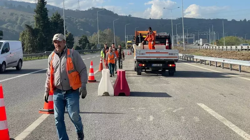 Anadolu Otoyolu'nda Dev Operasyon! Bolu Dağı Tüneli İstanbul Yönü Tamamen Kapandı