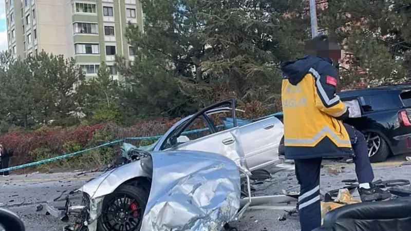 Ankara'da Feci Trafik Kazası: Motosiklet ile Otomobil Çarpıştı, 1 Kişi Hayatını Kaybetti
