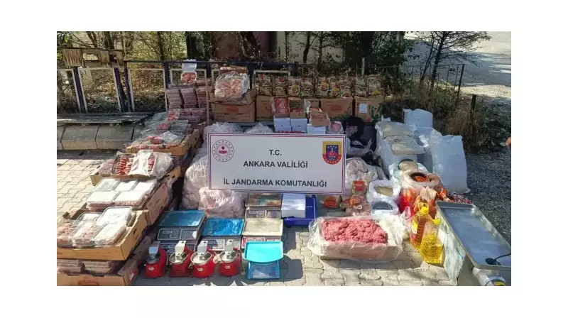 Ankara'da Korkunç Operasyon: 1 Ton 200 Kilo Bozuk Et ve Tavuk Ele Geçirildi!