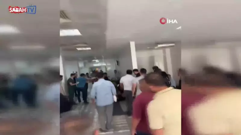 Şanlıurfa'da Hastane Acilinde Yaşanan Kavga Görüntüleri Sosyal Medyayı Salladı!