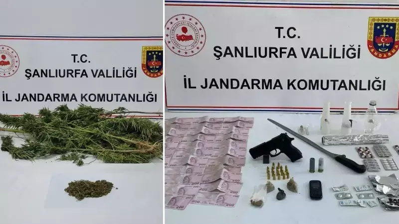 Şanlıurfa'da Uyuşturucu Operasyonu: 4 Şüpheli Yakayı Ele Verdi!