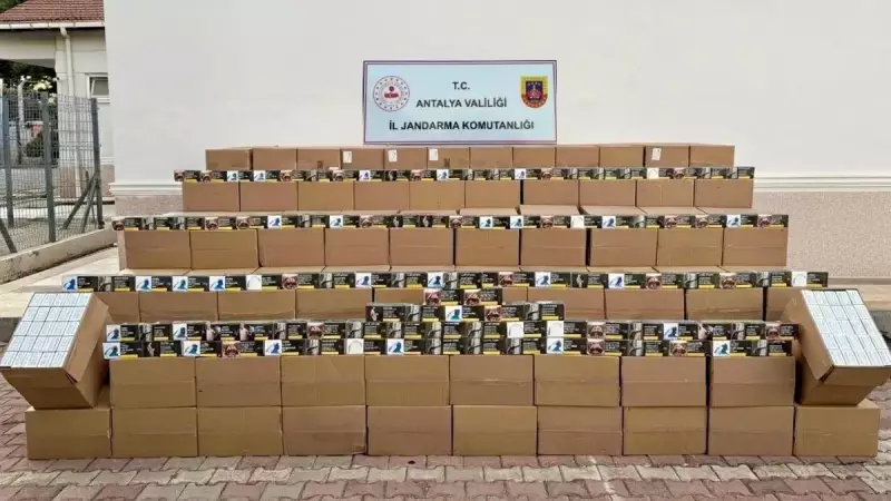 Antalya'da Dev Operasyon: 5 Milyon Makaron Ele Geçirildi!