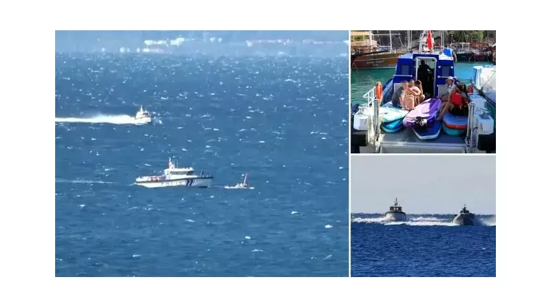 Antalya'da Hayat Kurtaran Dayanışma: 19 Üniversiteli Denizin Ortasında Birbirine Kenetlenmiş Halde Bulundu!