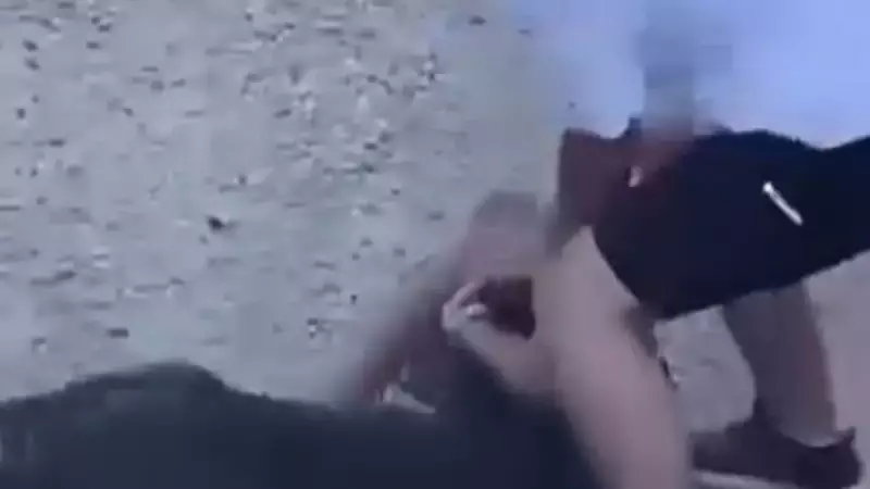 Arnavutköy'de Korkunç Kavga! Yumruklar ve Tekmeler Havada Uçuştu - Kamera Anlarıyla