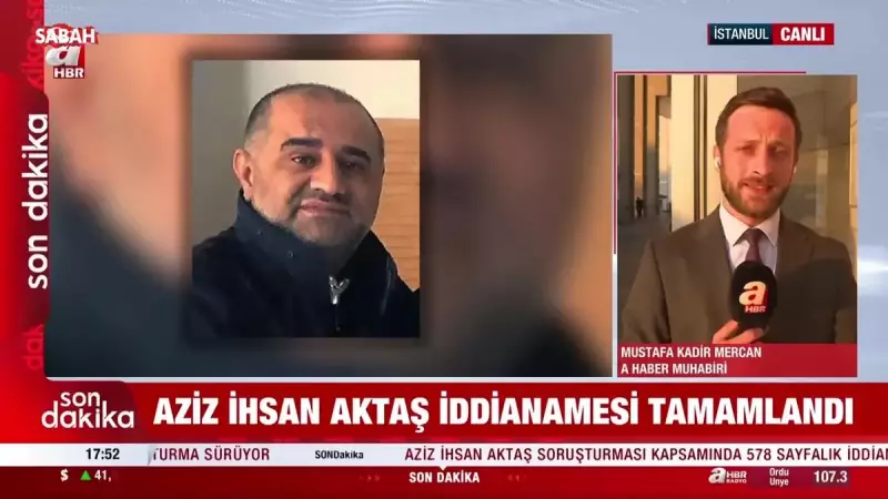 Aziz İhsan Aktaş'ın Suç Örgütü İddianamesi Tamamlandı: İşte Tüm Detaylar