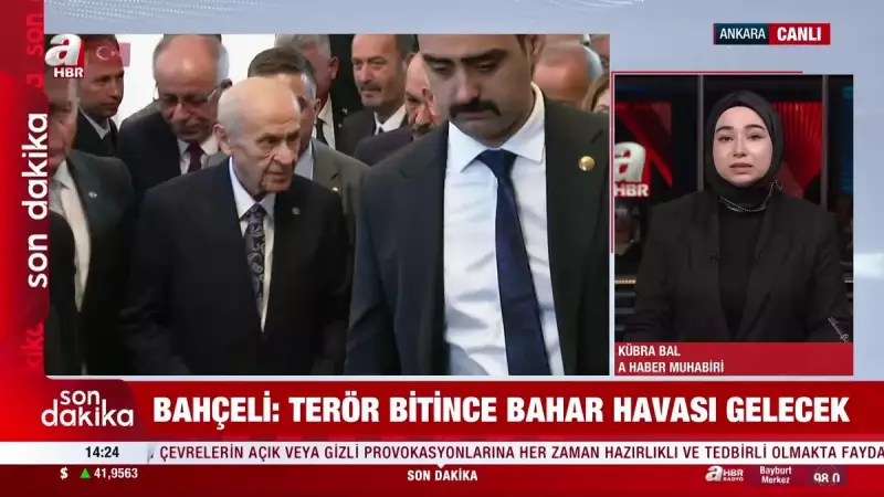Bahçeli'den Çarpıcı Açıklama: Terör Biter, Bahar Gelir!