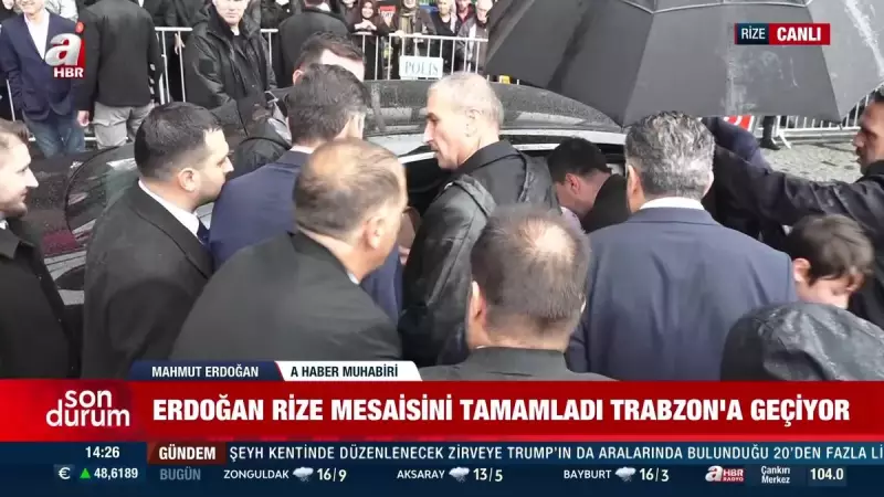 Başkan Erdoğan'ın Yol Kenarı Sohbeti: Rize'den Trabzon'a Vatandaşlarla Samimi Buluşma