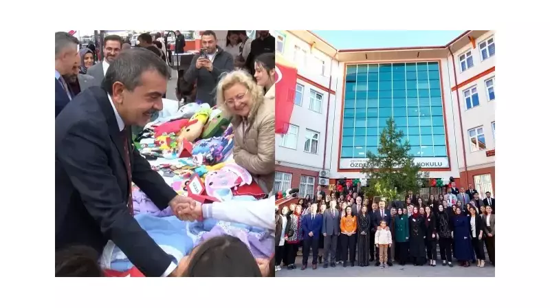 Bakan Tekin'den Gazze İçin Anlamlı Destek: 'Bir Okul, Bin Umut' Kermesine Katıldı!
